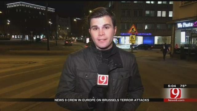 News 9 Crew In Europe Comments On Brussels Terror Attack