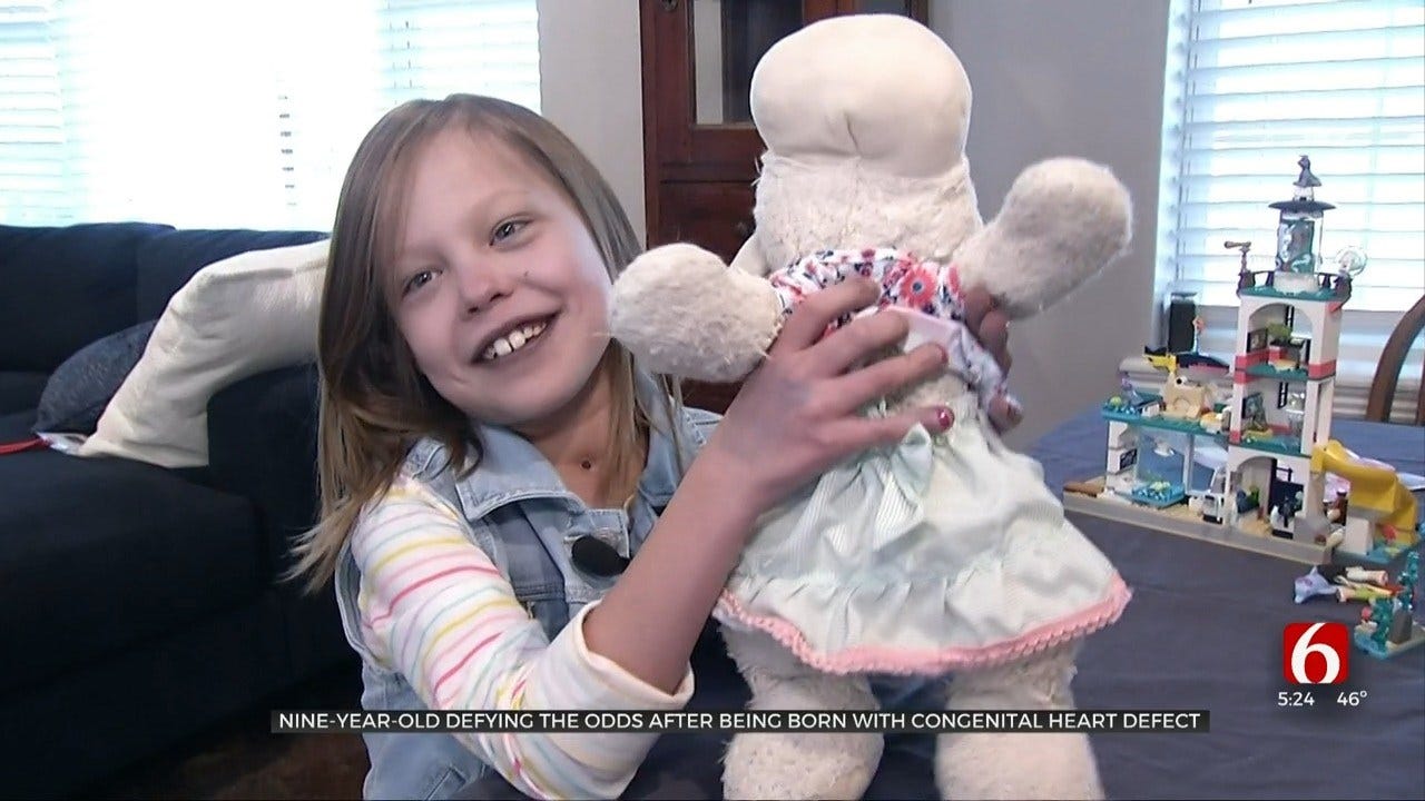 McAlester Community Throws Dance Party For Girl With Rare Heart Defect