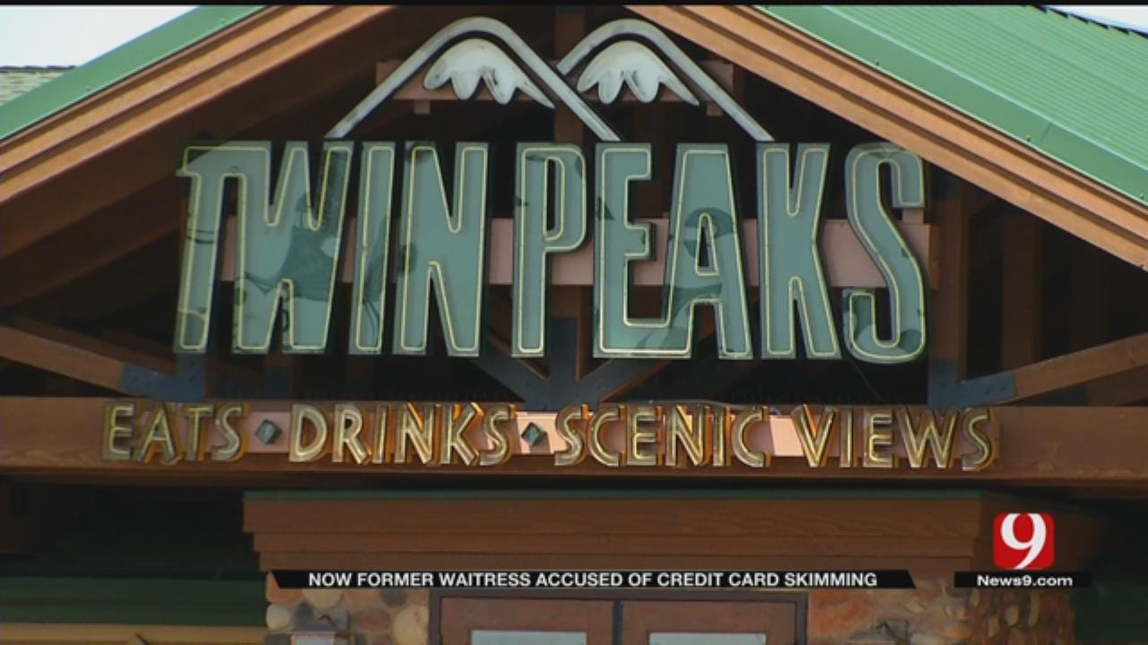 OKC Twin Peaks Waitress Arrested, Accused Of Skimming Credit Cards