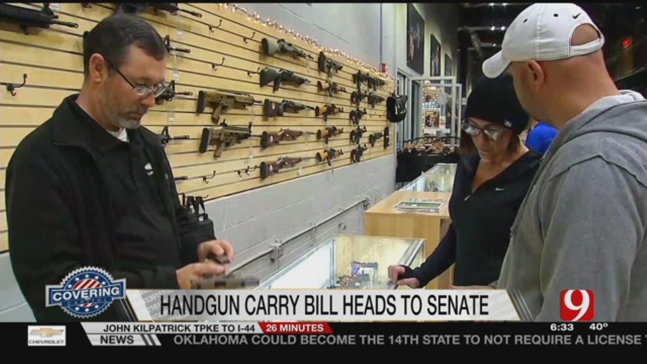 Handgun Carry Bill Heads To Senate