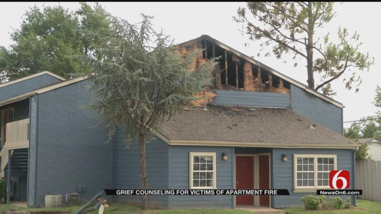 Tulsa Apartment Residents Come Together After Fatal Fire