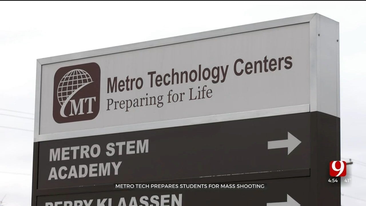 Oklahoma’s National Guard Hosts Disaster Training Drill At Metro Tech