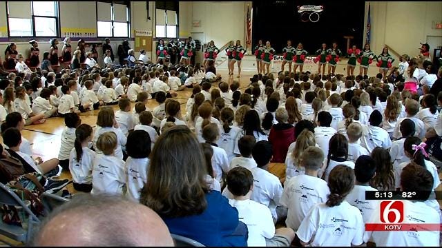 Eliot Elementary Celebrates Title Of 'Most Active' School In Tulsa