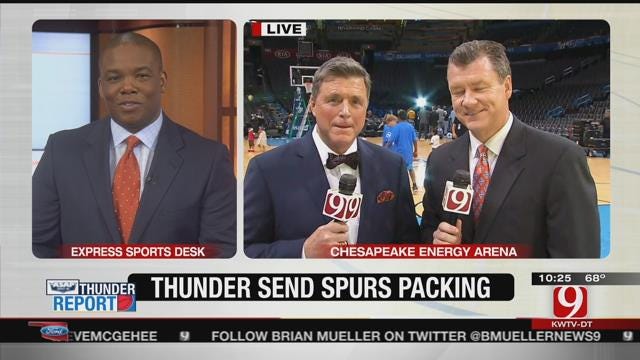Thunder Storm to Western Conference Finals After Closing Out Spurs