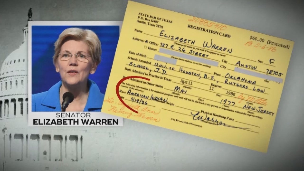 Elizabeth Warren Apologizes For Claiming Native American Heritage