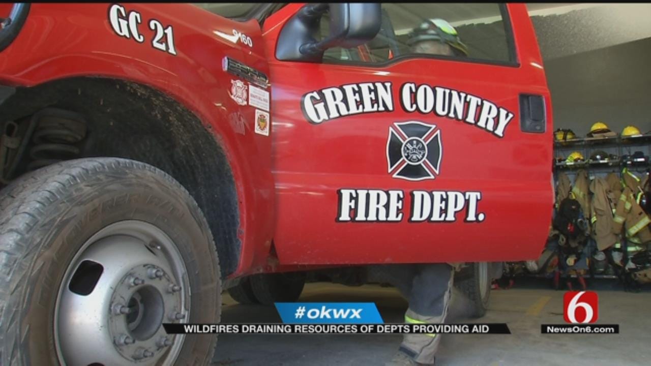 Volunteer Firefighters Back From Battling Wildfires, Already Busy At Home