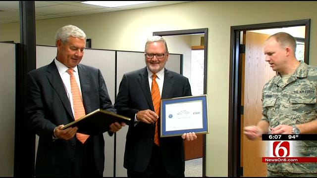 Tulsa Company Honored For Patriotism