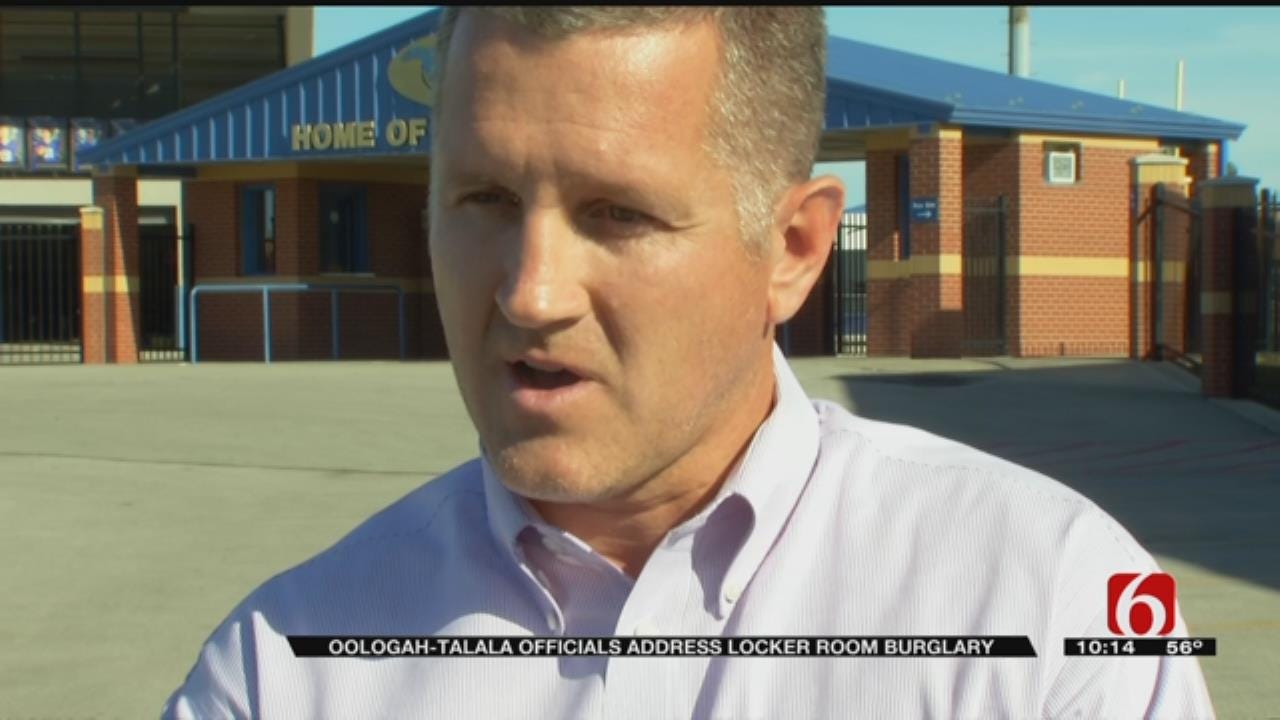 Oologah Assistant Superintendent Speaks Out After Football Locker Room Theft