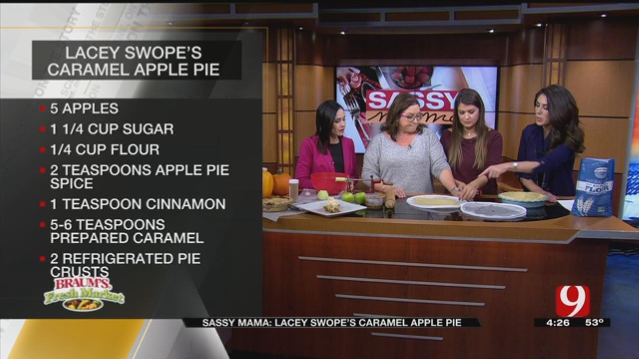 Lacey Swope's Caramel Apple Pie