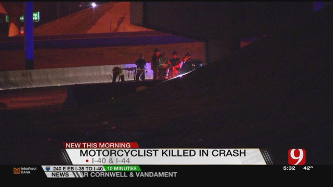 Motorcyclist Dies After Falling Off Bridge, Getting Hit By Car In OKC