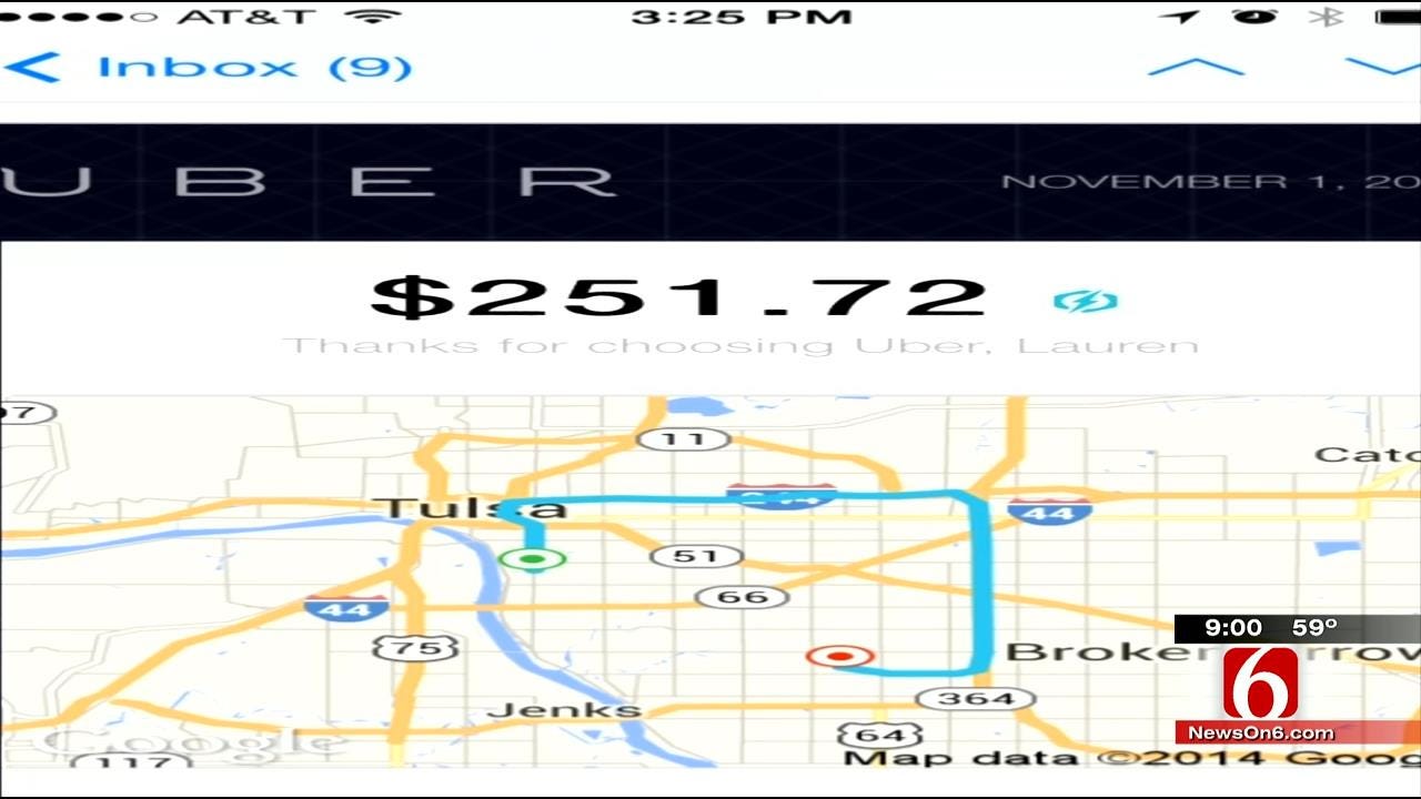 Tulsans May See High Charges From 'Tech-Taxi' During Prime Times