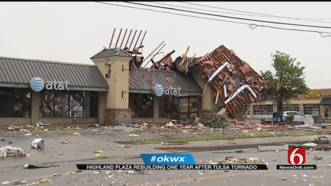 Tulsa Businesses Along 41st Street Recovering, One Year After Tornado
