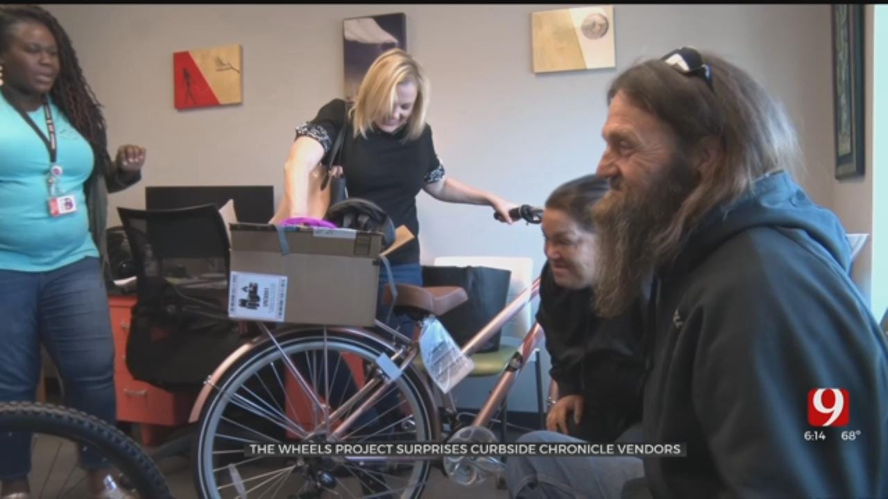 The Wheels Project Holds Double Donation For ‘Curbside Chronicle’ Couple