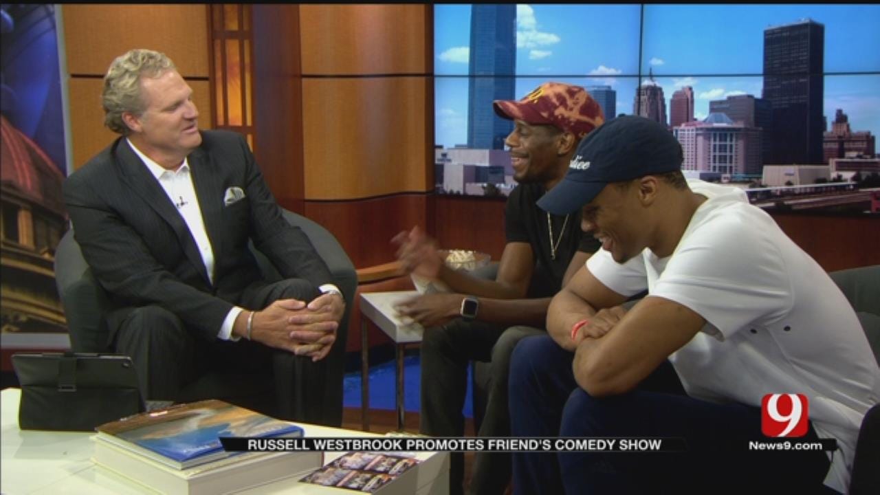 Russell Westbrook Promotes Friend's Comedy Show
