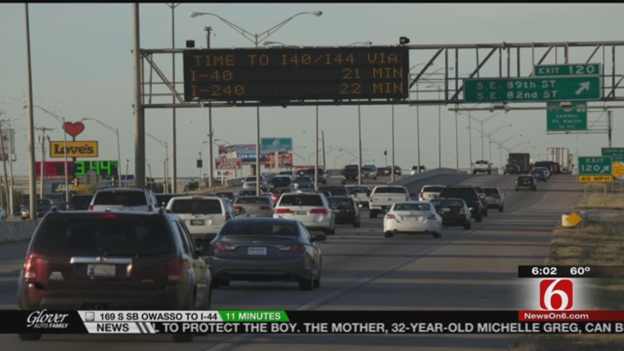 Real-Time Traffic Info Now Displayed On Tulsa Message Boards