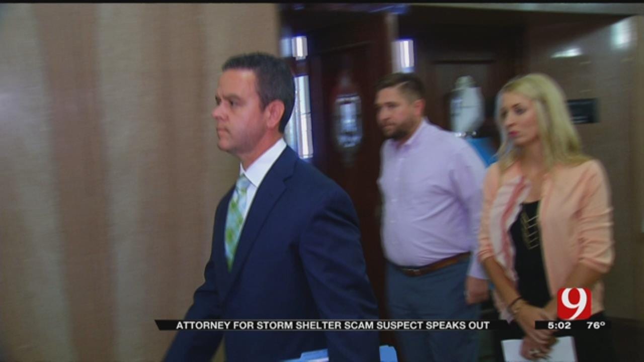 Attorney For OKC Storm Shelter Scam Suspect Speaks Out