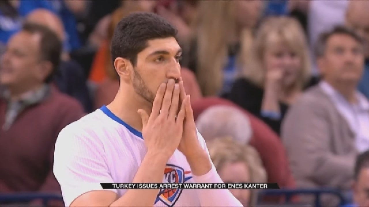 Report: Turkey Issues Arrest Warrant For Enes Kanter, Claims He Is Part Of "Terrorist Group"