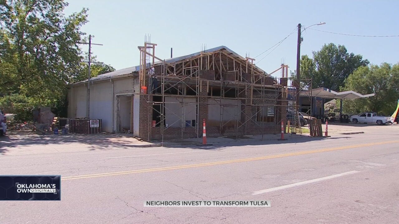 New homes and businesses are popping up around North Tulsa.