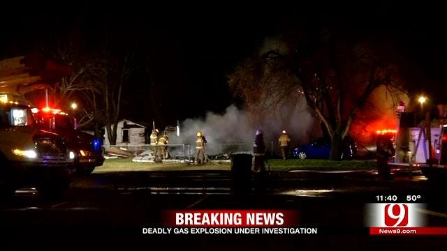 Emergency Crews Respond To Fatal Grady County House Explosion