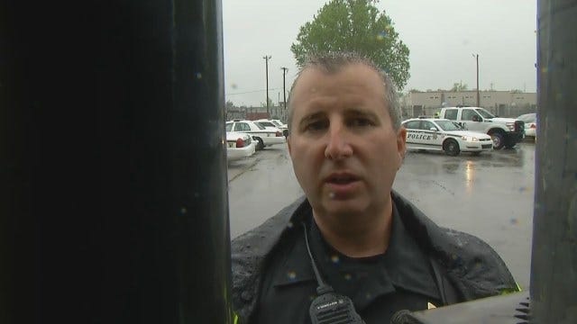 WEB EXTRA: Tulsa Police Officer Darren Shipley Talks About Vandalism, Arrest