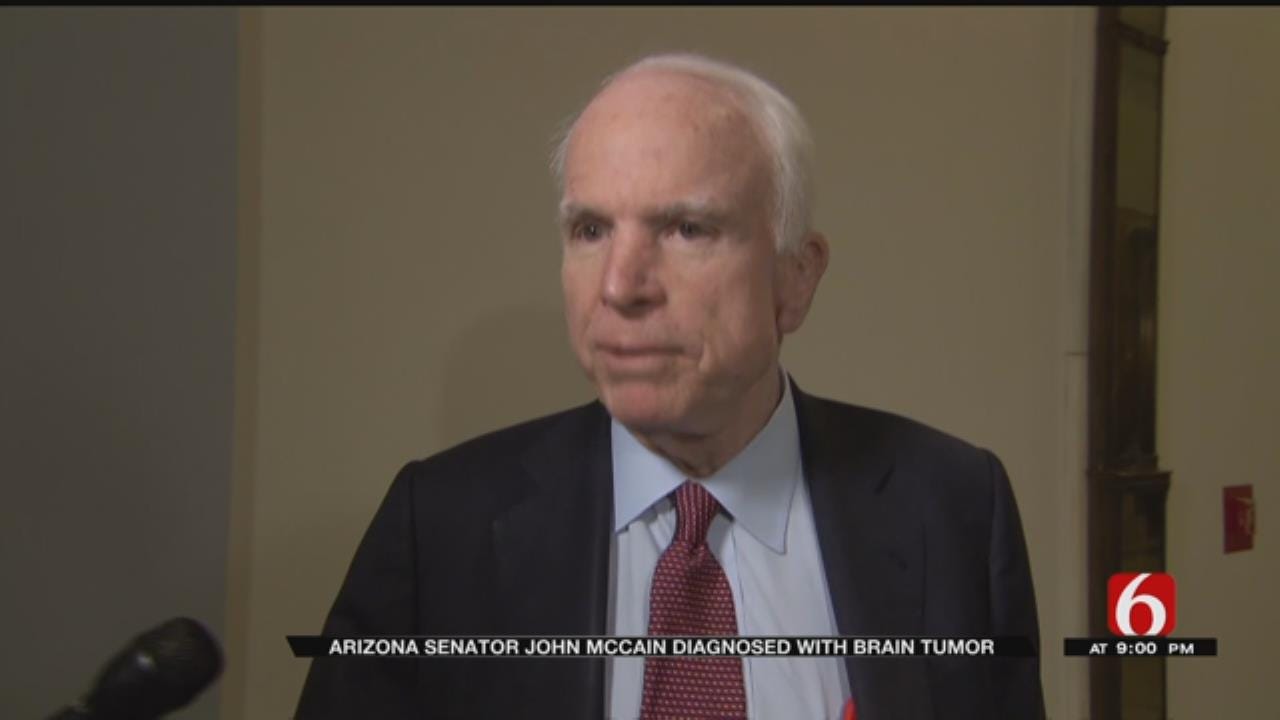 Senator John McCain Diagnosed With Cancerous Brain Tumor, Daughter Says