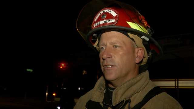 WEB EXTRA: Tulsa Fire Captain Tony Woods Talks About Mattress Fire