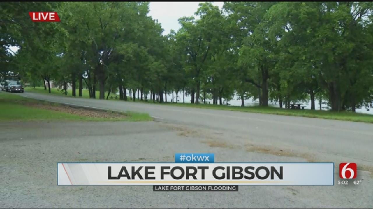 High Water Puts Damper On Boating At Fort Gibson Lake