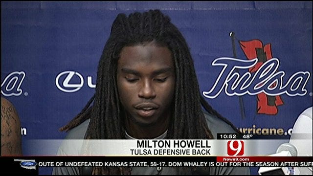 Tulsa Defense Gets Help From DB Milton Howell