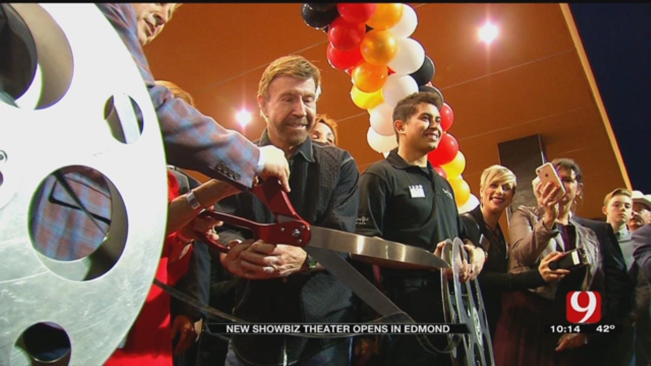 Chuck Norris Attends Grand Opening Of ShowBiz Cinema In Edmond