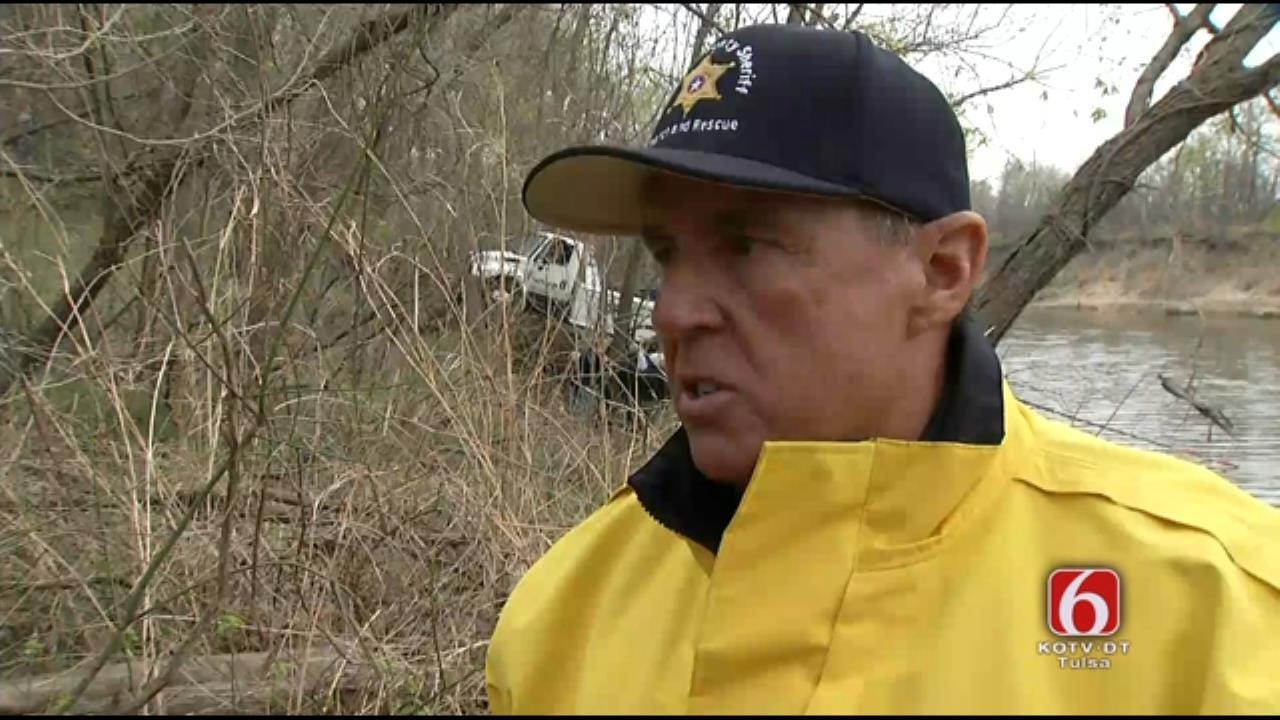 WEB EXTRA: Major Coy Jenks On Search For Car In Verdigris River