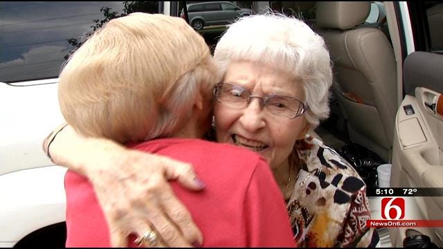 Half-Sisters, 94 And 85, Meet For First Time