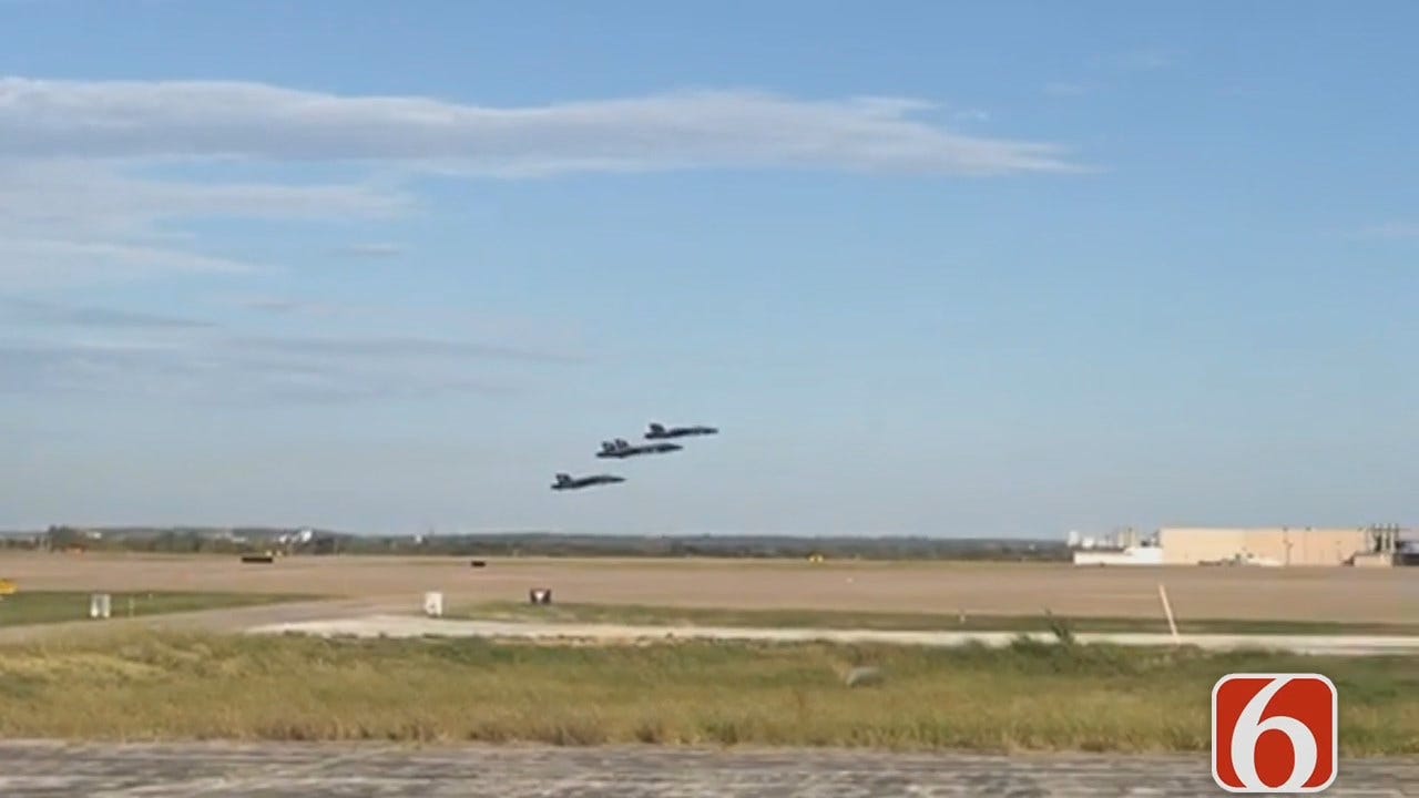 Blue Angels Take Off From Tulsa, By Brandyn Baker