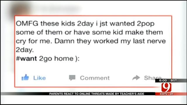 Concho Teacher's Aid Fired Over Facebook Post