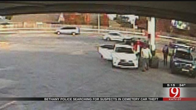 Bethany Police Search For Suspects In Cemetery Car Theft
