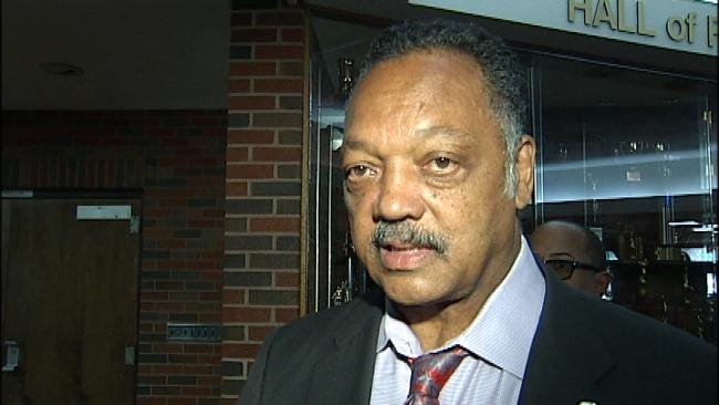 WEB EXTRA: Rev. Jesse Jackson Outlines What He Told Central High School Students Friday