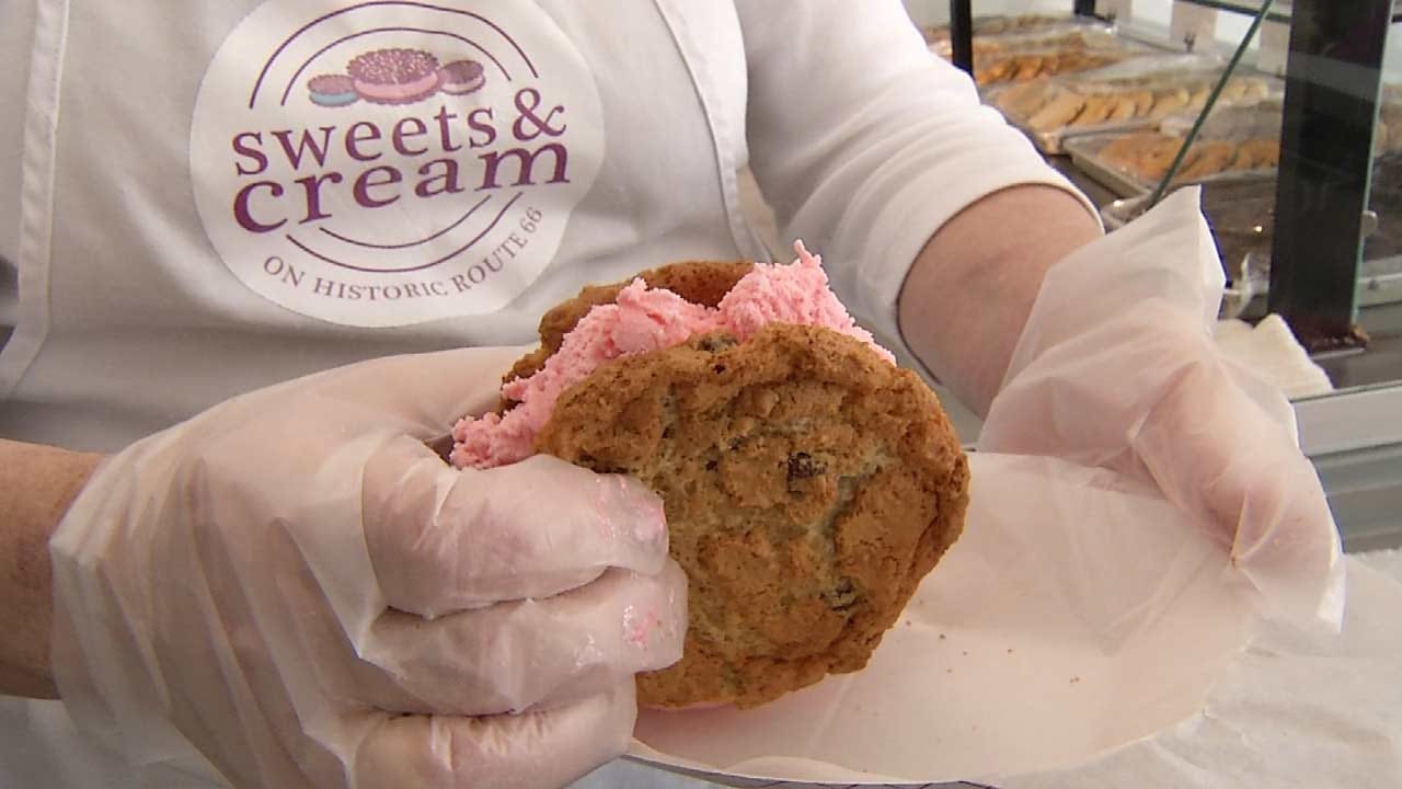 Tulsa Business Serving Up A Variety Of Cookie Ice Cream Sandwiches