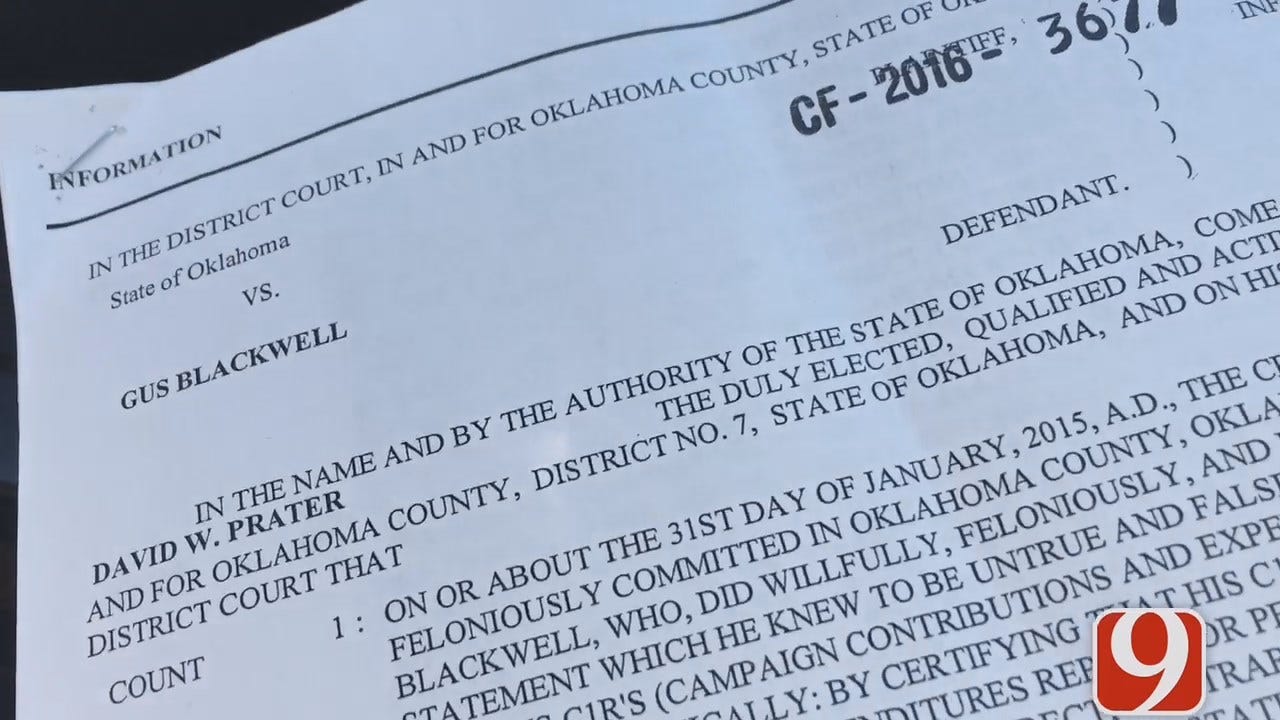 WEB EXTRA: Former Okla. State House Leader Charged With Perjury, Embezzlement