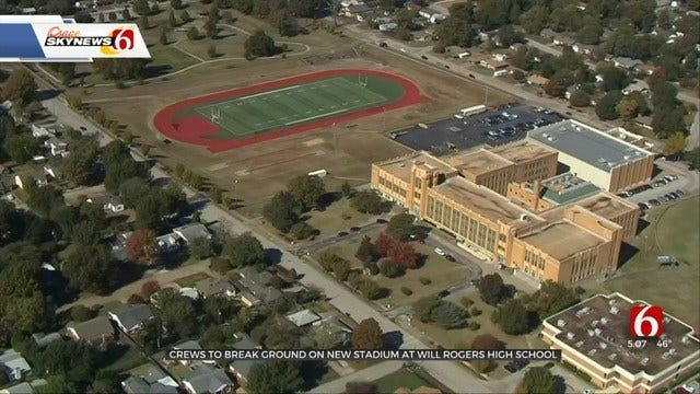 WATCH: Tulsa's Will Rogers High School To Soon Have A New Stadium