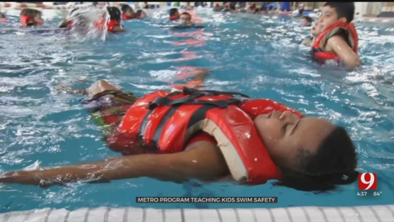 Oklahoma City Program Teaches Kids Swim Safety
