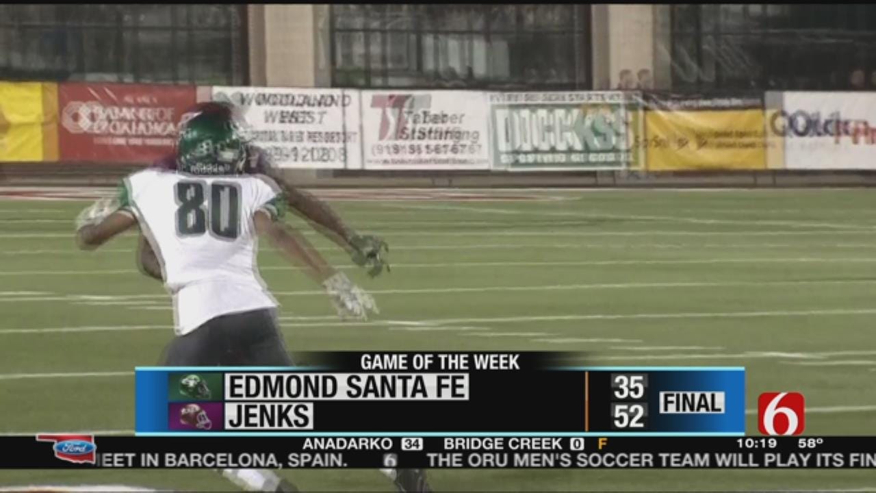 Jenks Sails Past Edmond Santa Fe In Week 10 Game Of The Week