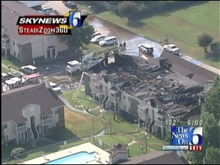Cause Of Muskogee Apartment Building Fire Under Investigation