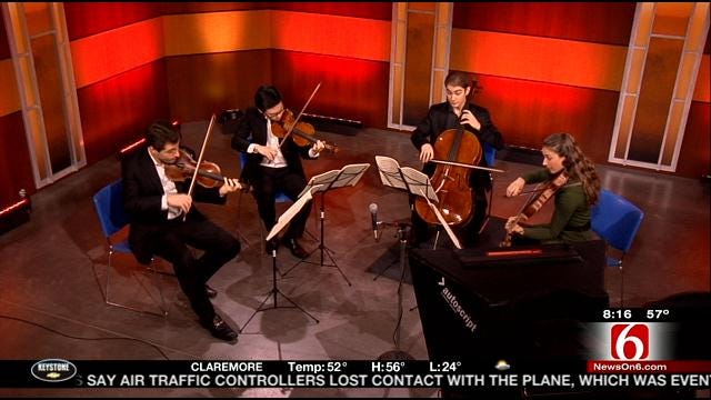 Dover Quartet Performs On 6 In The Morning