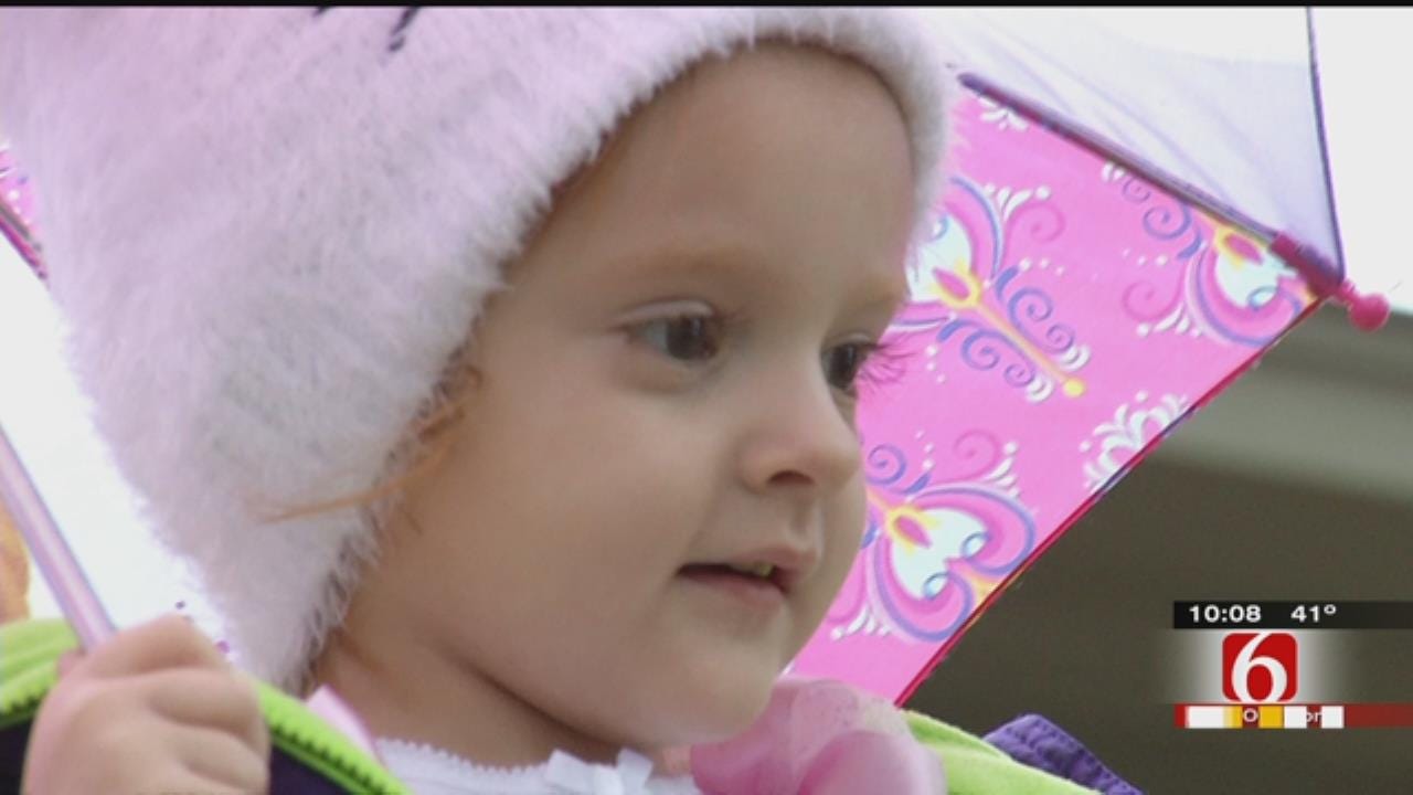 Neighbors Give Tulsa Toddler Halloween Do-Over After Hospital Stay
