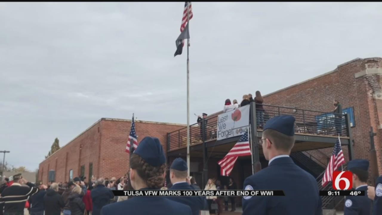 Tulsa VFW Marks 100 Years Since The End Of WWI With Ceremony