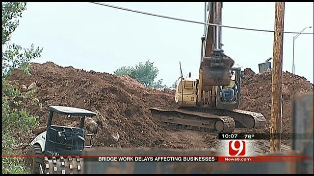 Oklahoma Bridge Still Unfinished After Nearly One Year Of Construction