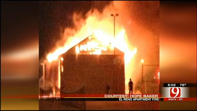 Firefighters Douse Separate Fires At Apartment, House In El Reno