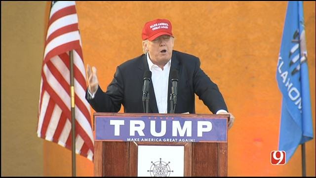 Donald Trump Speaks At Oklahoma State Fair, Part II