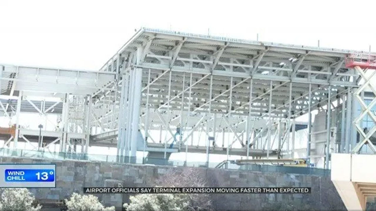 WRWA Officials Say Terminal Expansion Ahead Of Schedule