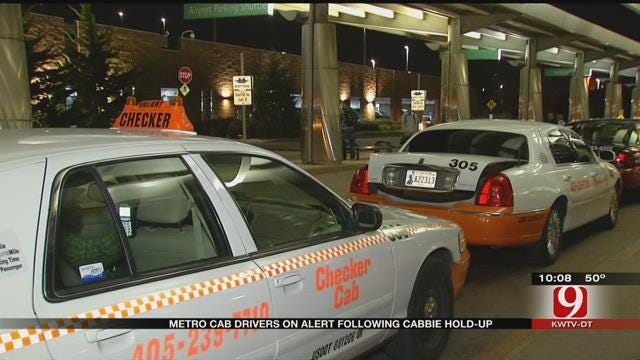 Metro Cab Drivers On Alert Following Cabbie Robbed At Gunpoint