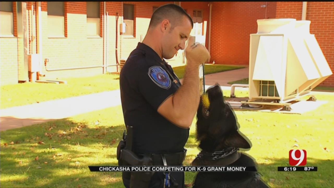 Chickasha Police Department Needs Votes For K-9 Grant